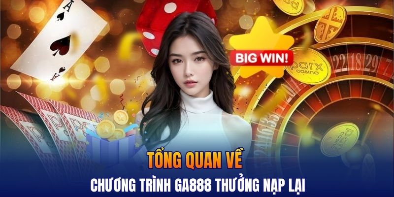 Tổng quan về chương trình GA888 thưởng nạp lại
